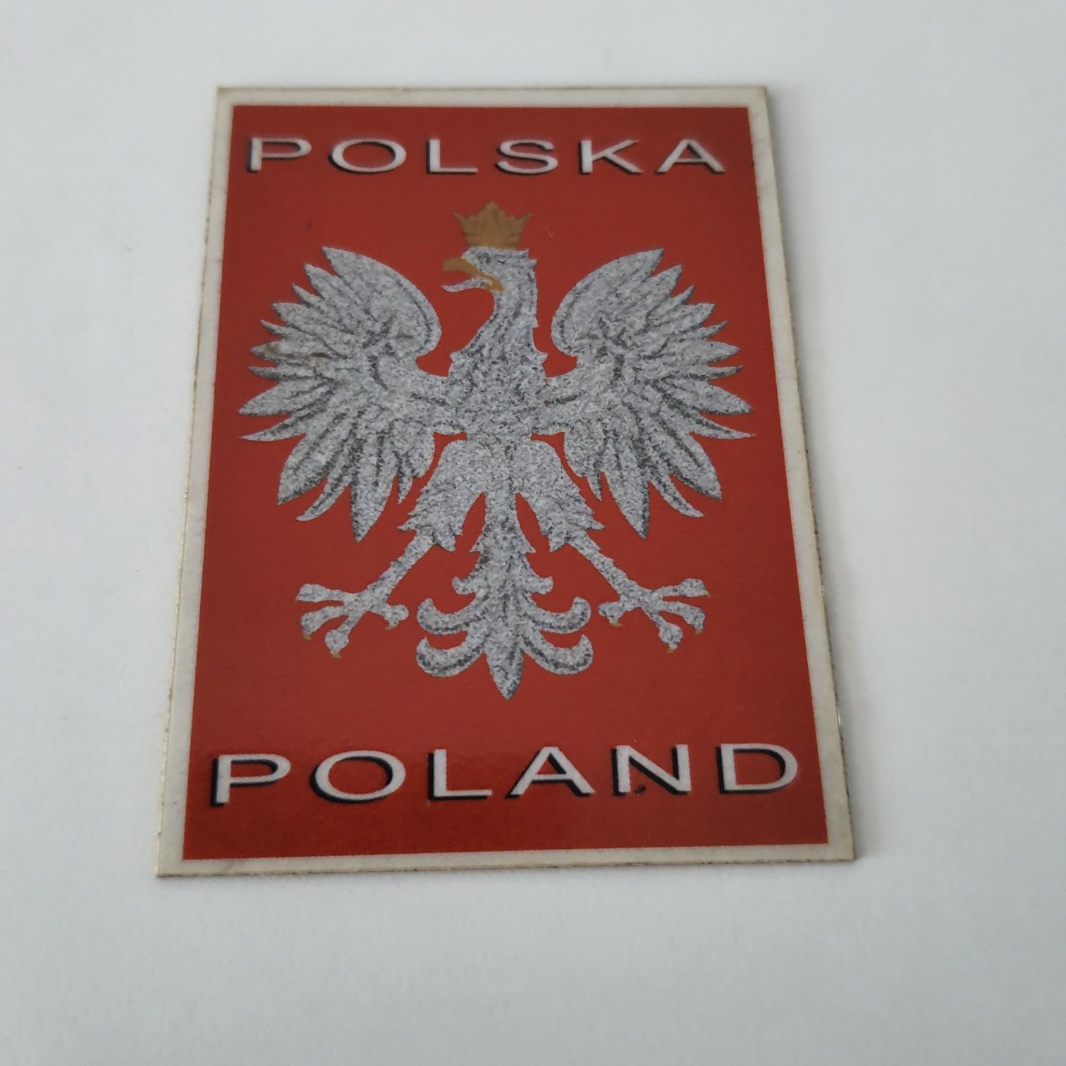Magnes na lodówkę POLSKA orzeł w koronie pamiątka kolekcja