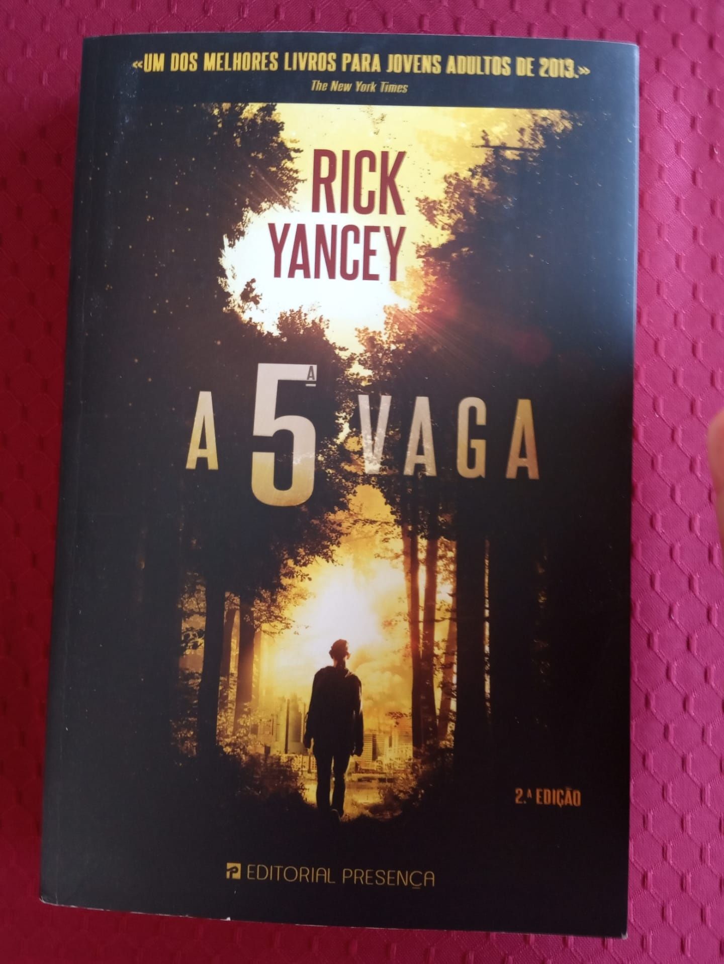 Livro a 5 vaga quinta vaga Rick Yancey
