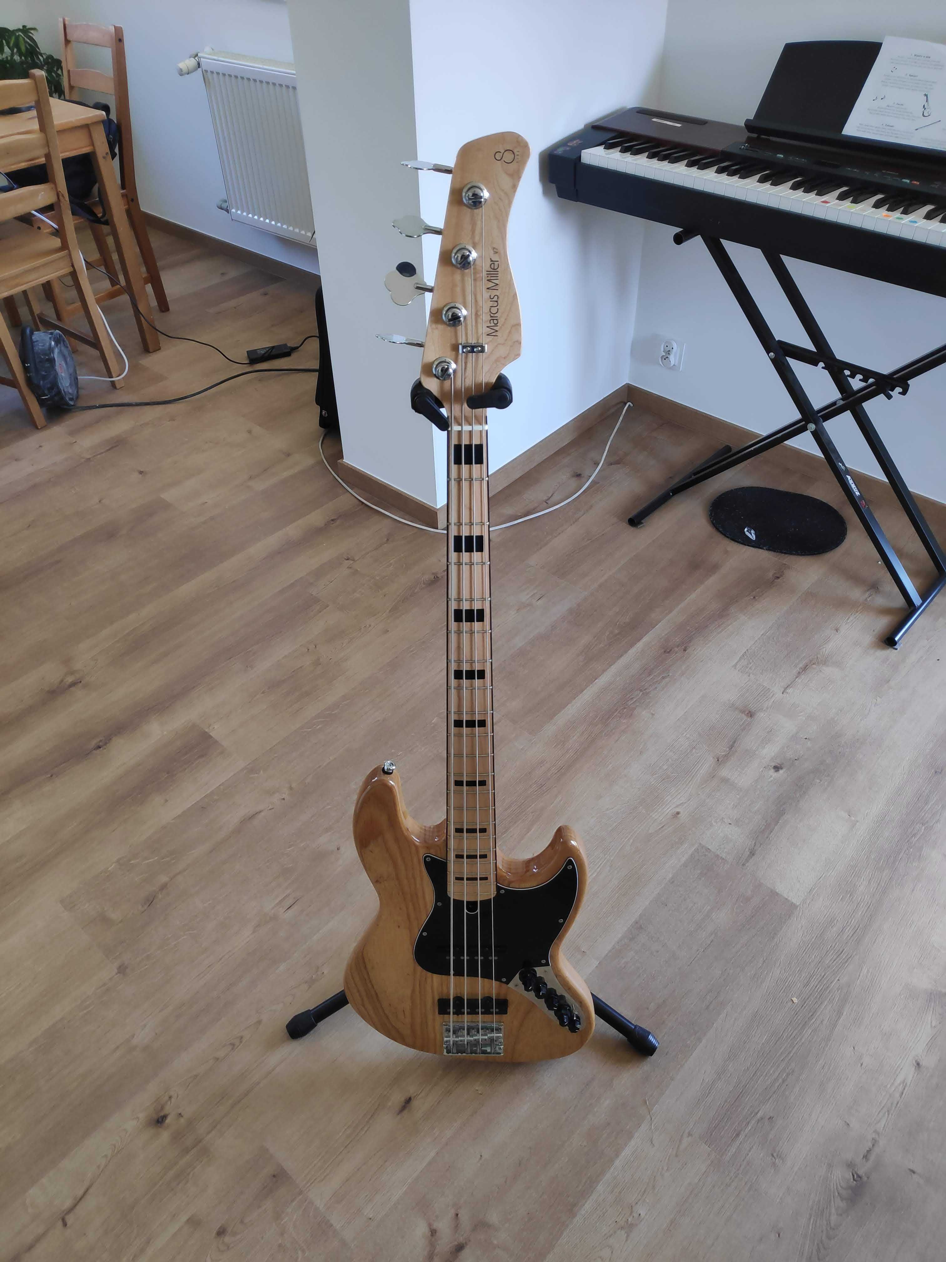 Gitara basowa Sire V7 1st Gen Vintage Swamp Ash-4 NT + pokrowiec