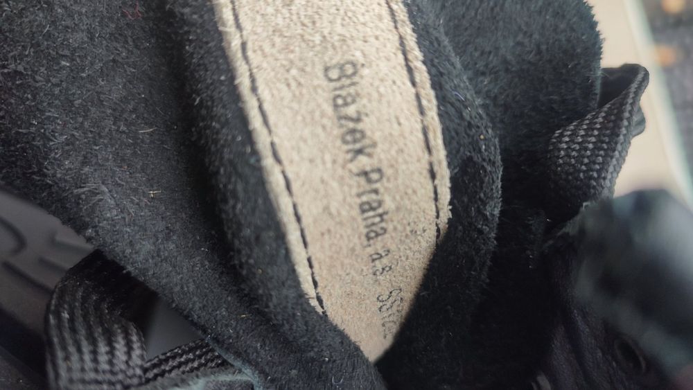 Якісні шкіряні берці виробництва Blazek Praha (Чехия)