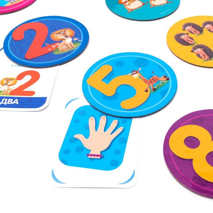 Игры обучающие Vladi Toys Абетка, Цифри, лічба (Укр)