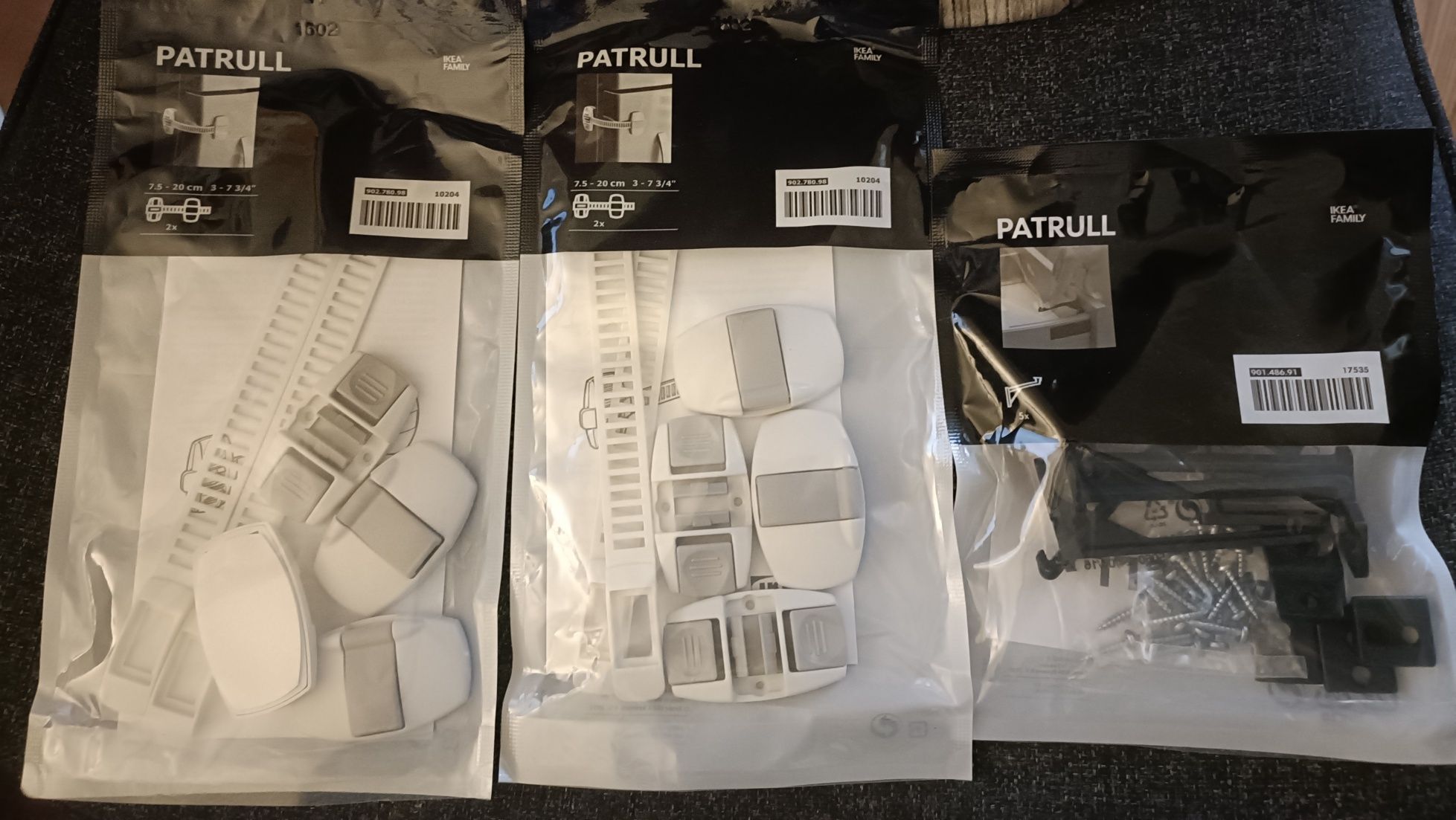 Sistemas de segurança Patrull (IKEA)
Novos