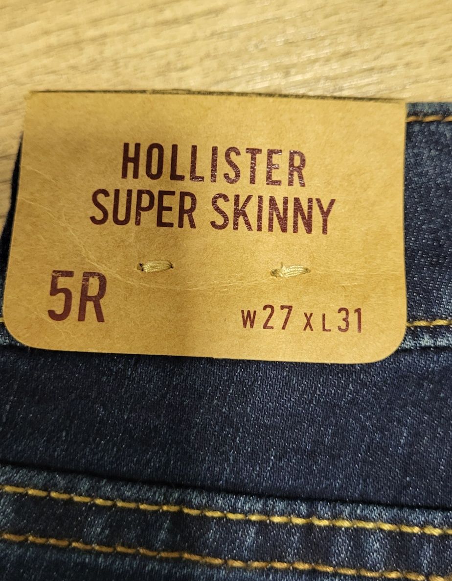 Spodnie jeansy Hollister W27 L31