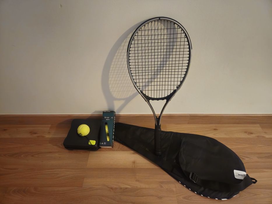 Raquete Ténis + Acessorios de Treino