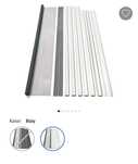Moskitiera drzwiowa z ramą aluminiową 100 x 210 cm Livarno
