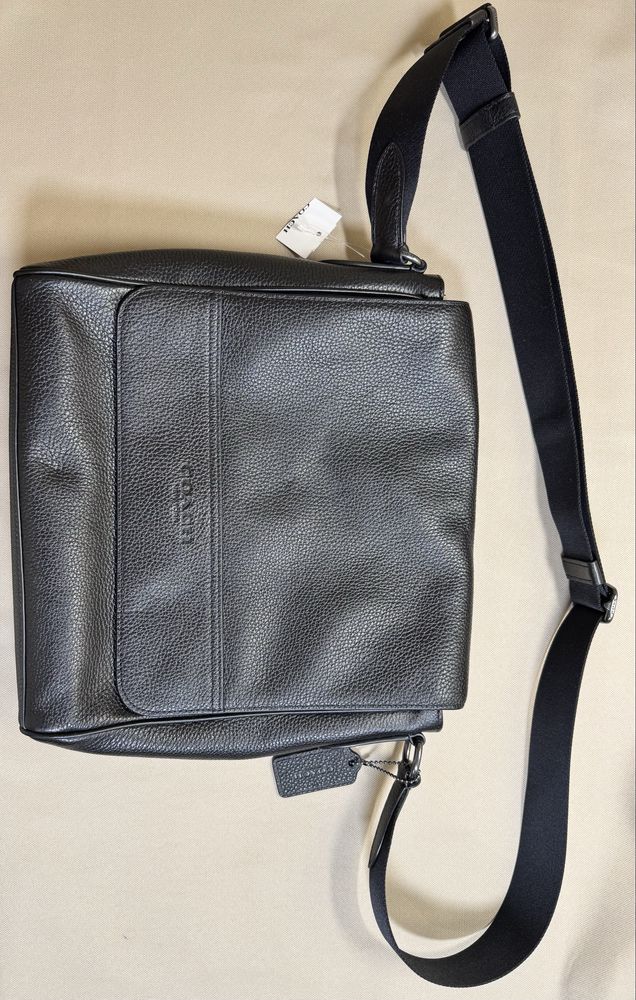 Сумка барсетка чоловіча через плече Coach