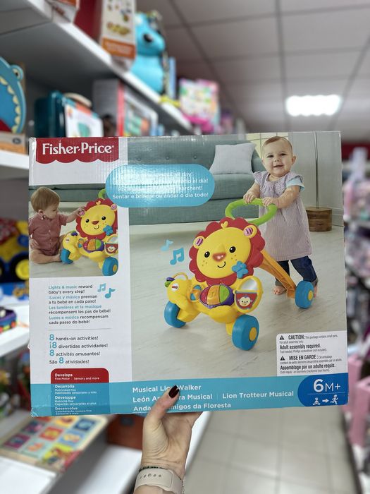 Ходунки - толкатель Fisher-Price Musical Lion