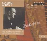 Claudio Arrau - "Great Pianists of the 20th Century" CD Duplo