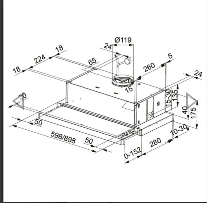 Витяжка кухонна Franke FTC 612 WH