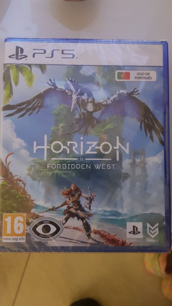 Jogo Horizon Forbidden West PS5 novo ainda selado