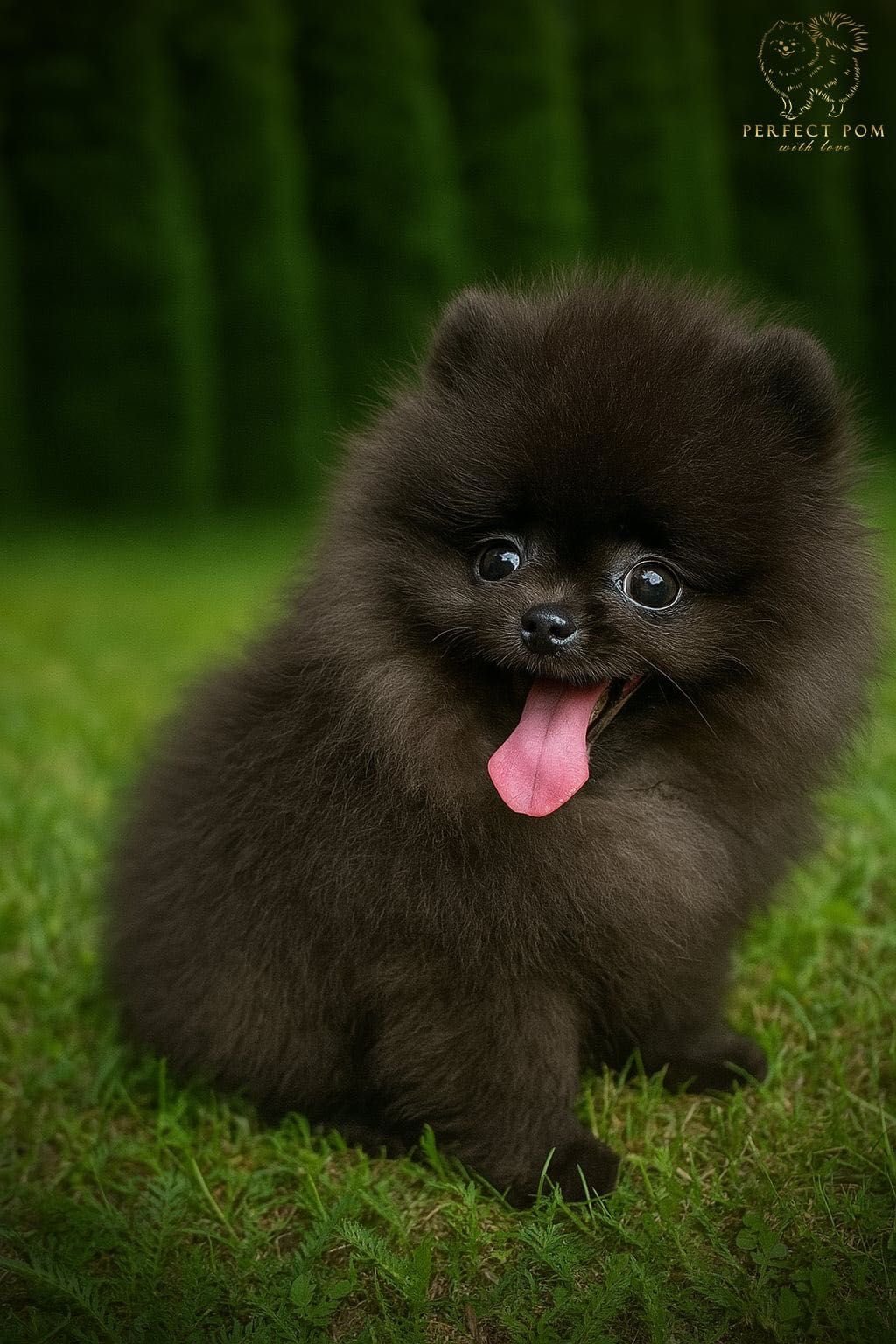 Szpic miniaturowy pomeranian w typie „misia”