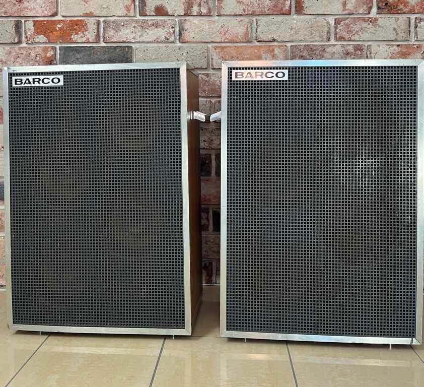 Rzadkie Kolumny Stereo Vintage Barco idealne do lampy !