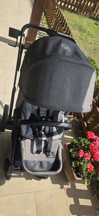 Wózek spacerówka Cybex Platinum Prime 1.0 Szary plus wózek parasolka