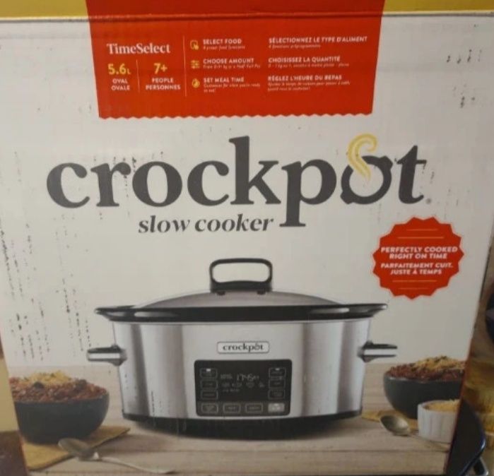Wlonowar crock pot time select 5.6