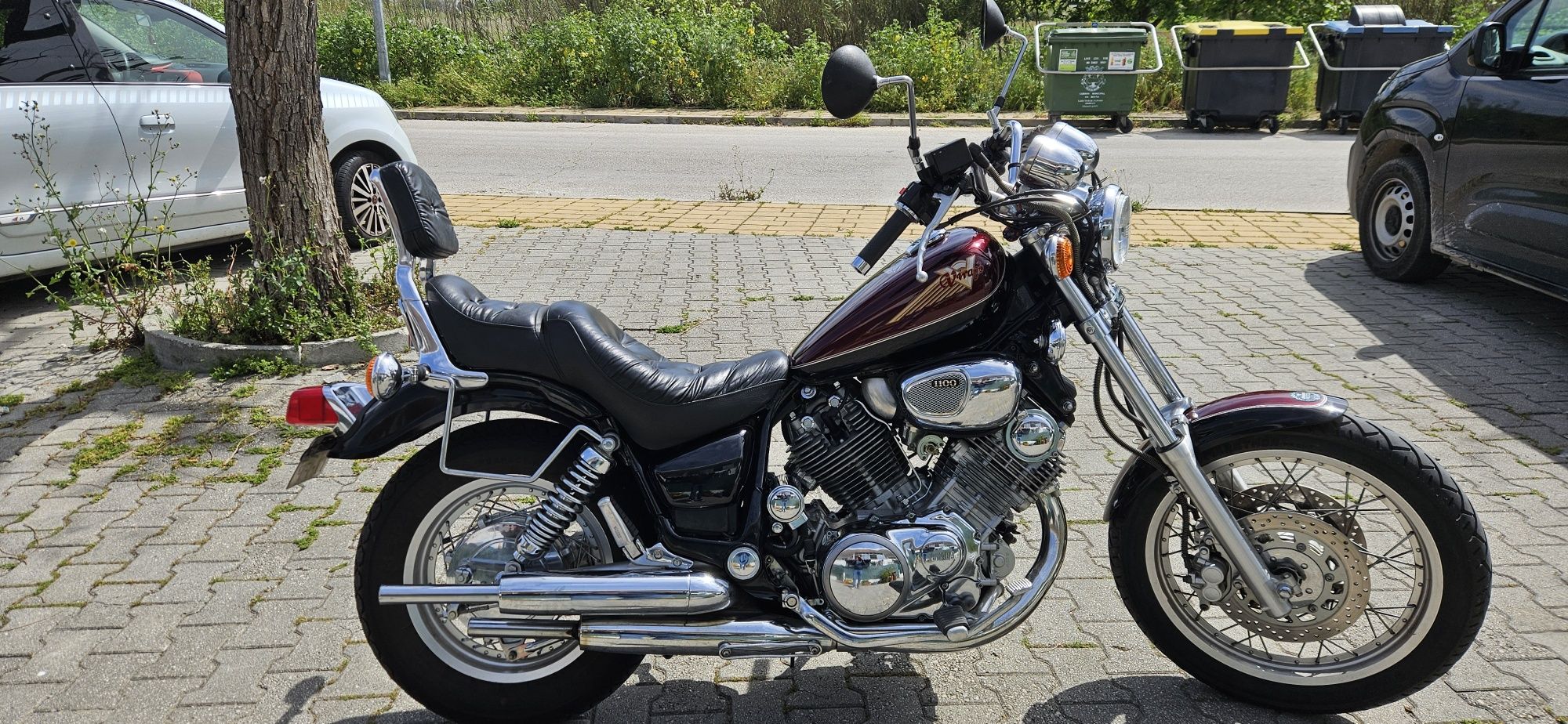 Virago 1100 toda de origem vendo ou troco por v strom bmw gs africa t