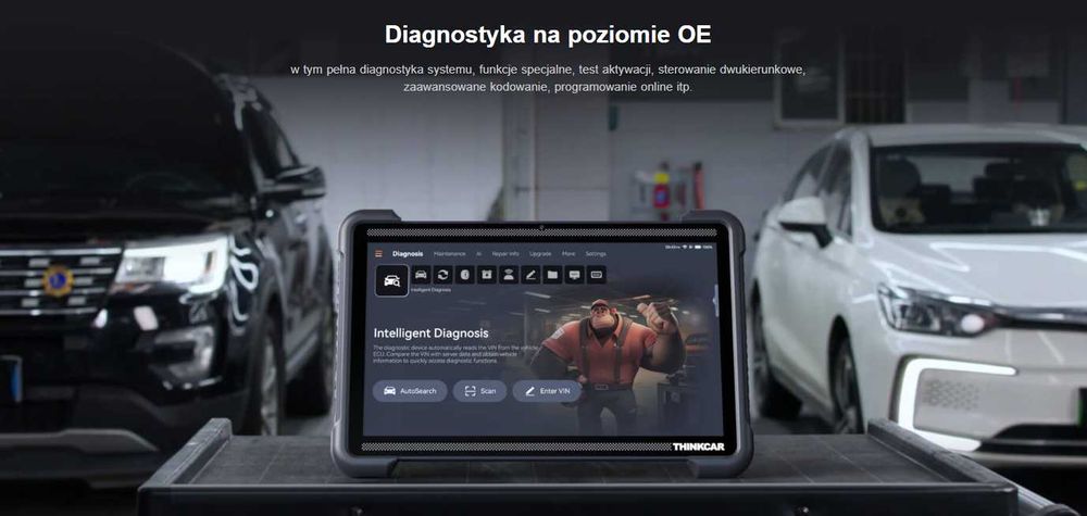 THINKTOOL EURO EXPERT 394 12", 2 lata samochody, osobowe, elektryczne.