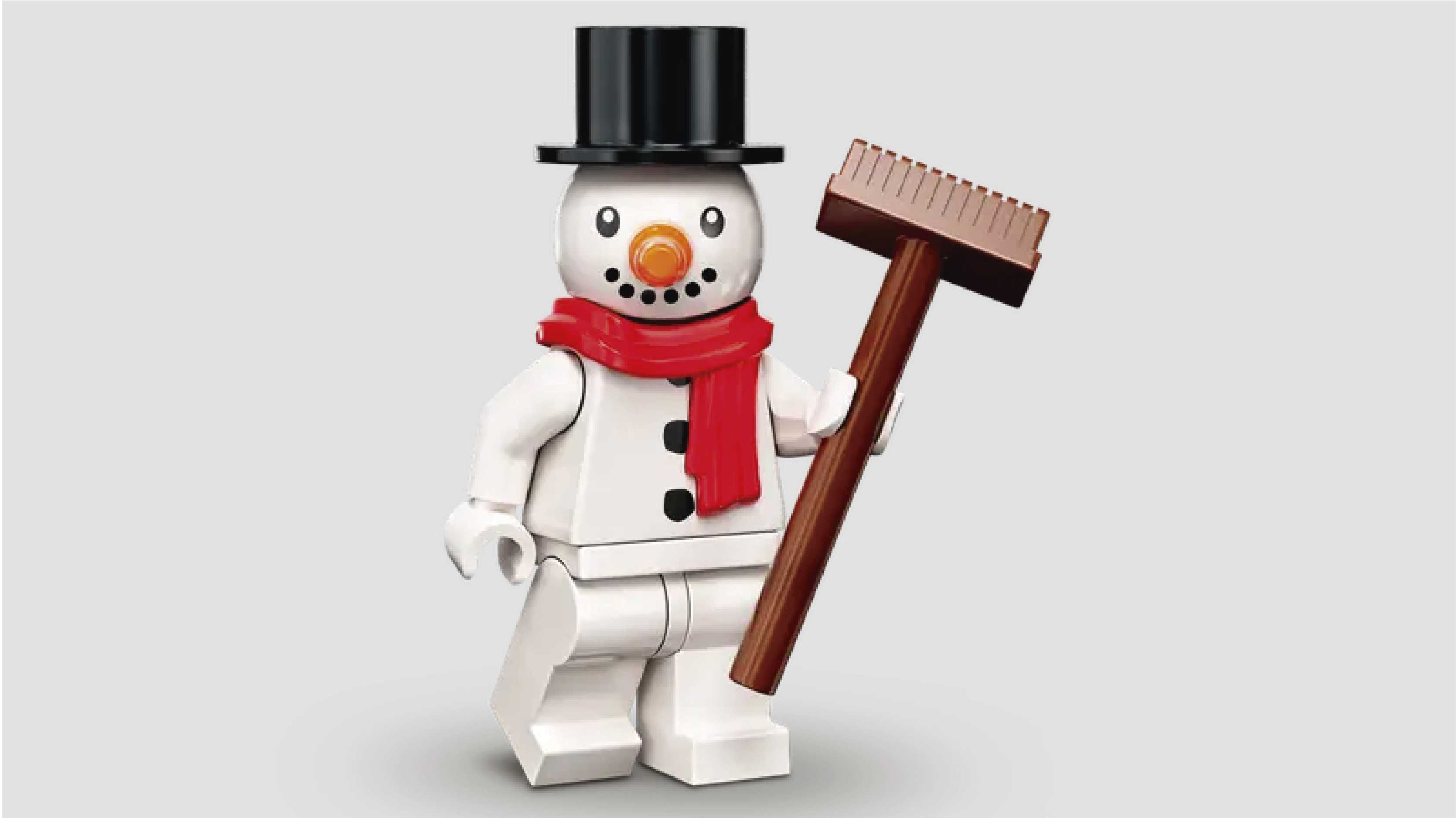 LEGO Mini-figura - Série 23 || Boneco de neve