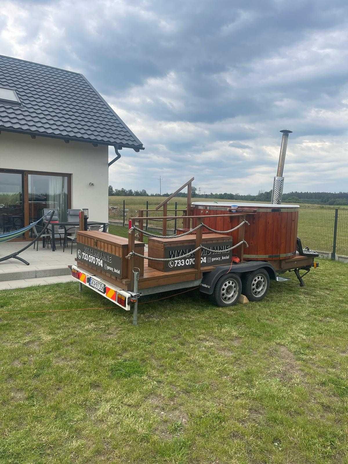 Wynajem Balia ogrodowa mobilne Jacuzzi "Gorący Kocioł"