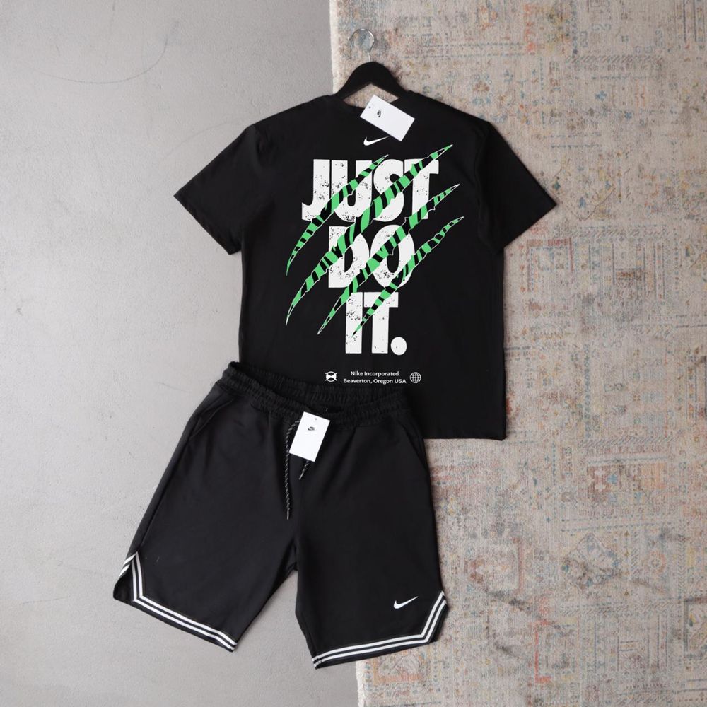 Nike Just Do It | Чоловічий костюм футболка + шорти | Літо 2025