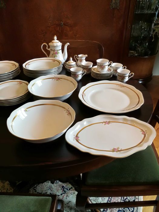 Zastawa obiadowa stołowa Serwis 6 osób Mary Anne