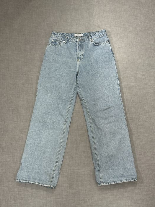 Джинси прямі блакитного кольору One by One