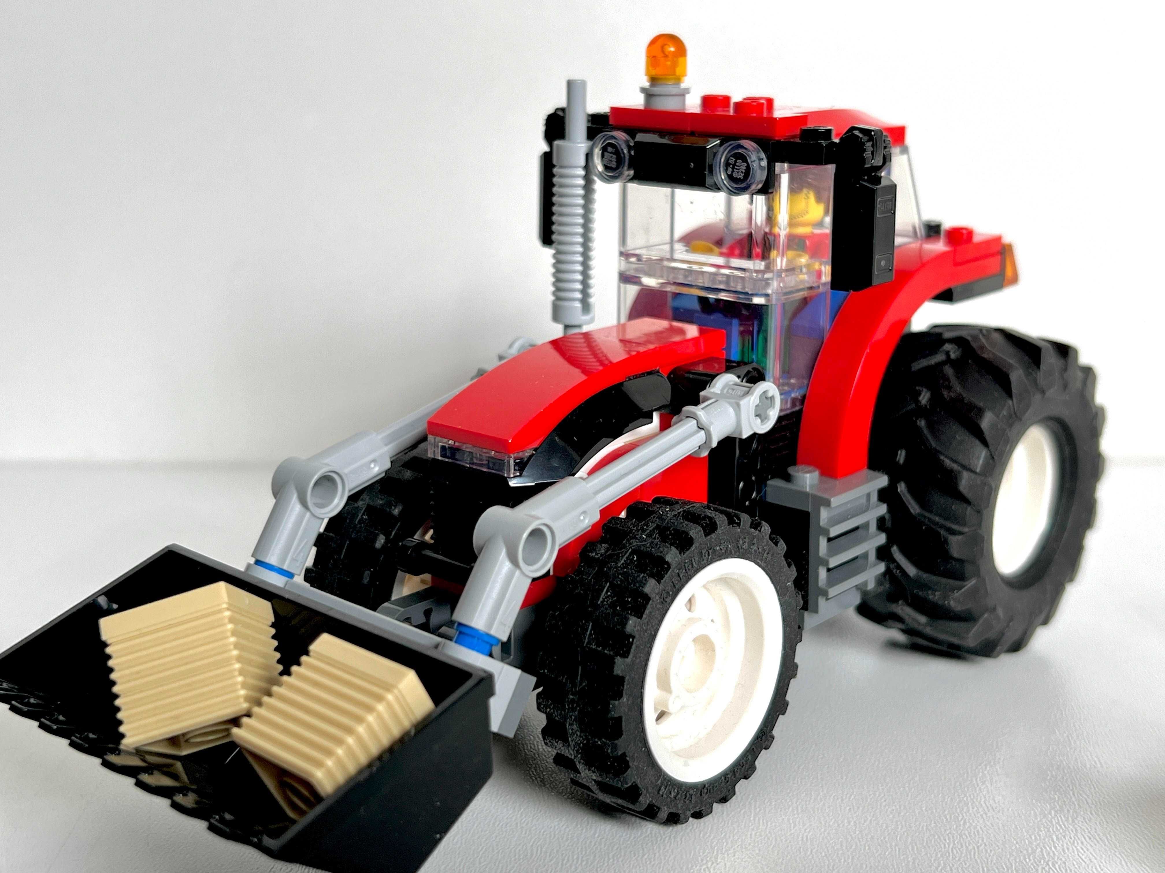 Lego City 60287 Traktor, ciągnik z ruchomą łyżką