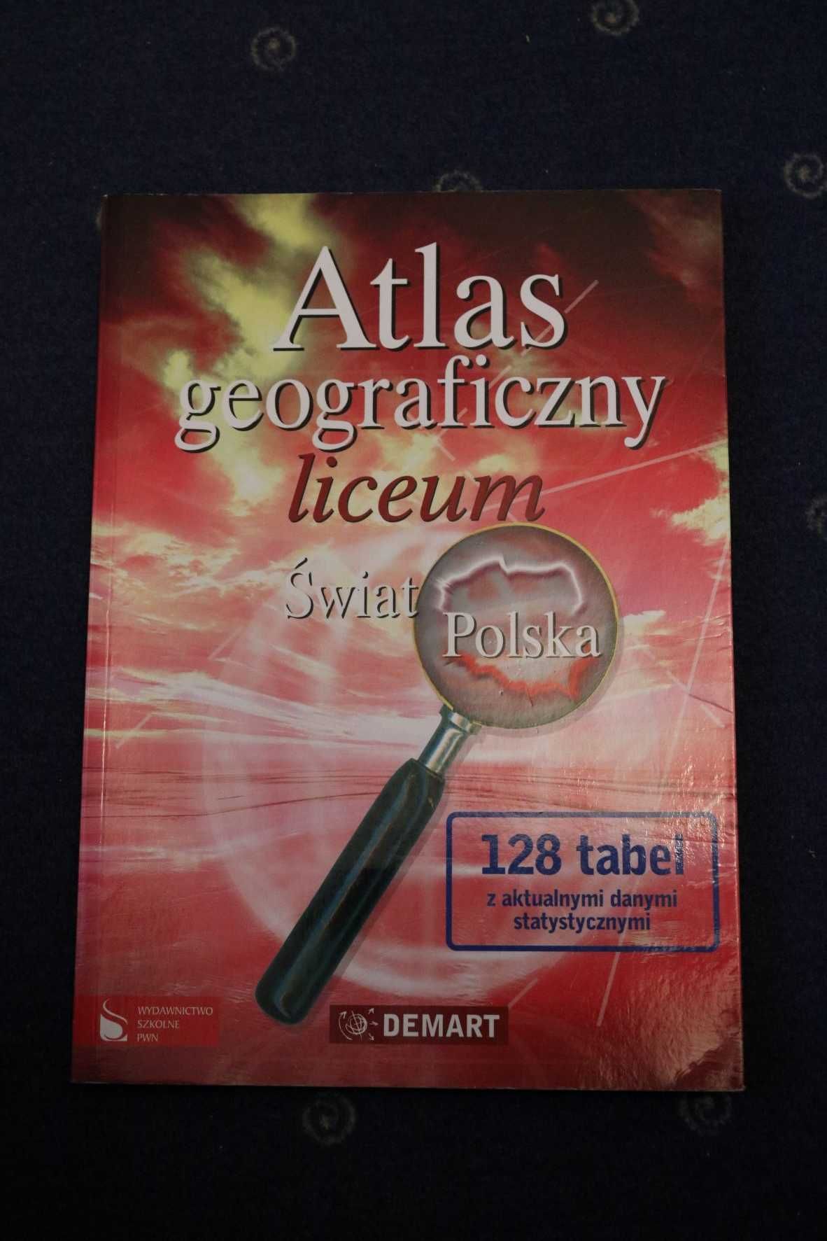 Atlas geograficzny liceum