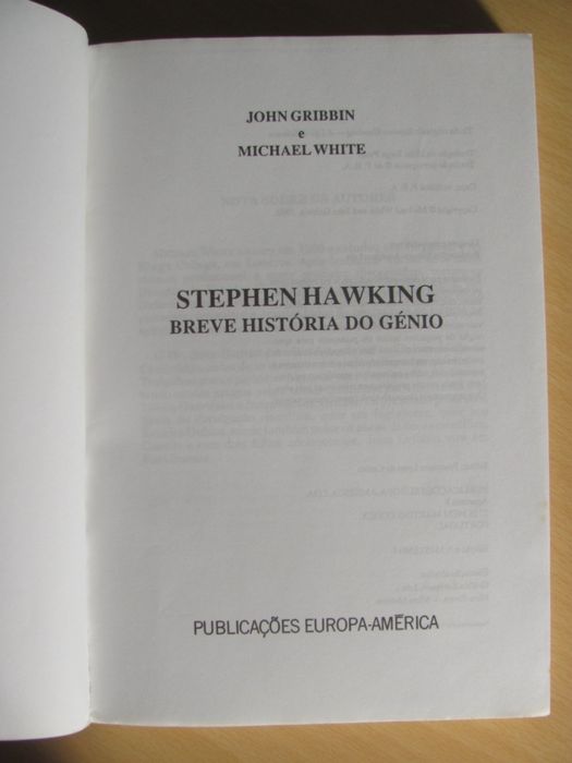 Stephen Hawking de Michael White e John Gribbin