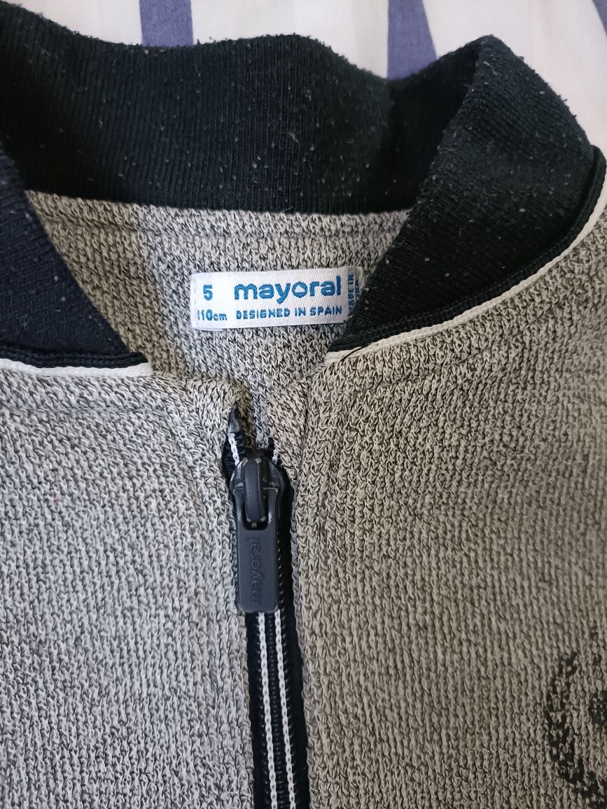 110 Mayoral DWIE Bluzy Chłopięce bluza na zamek