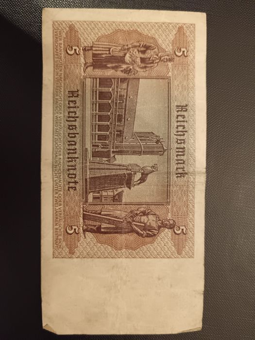 Niemiecki banknot, kolekcjonerski, przedwojenny