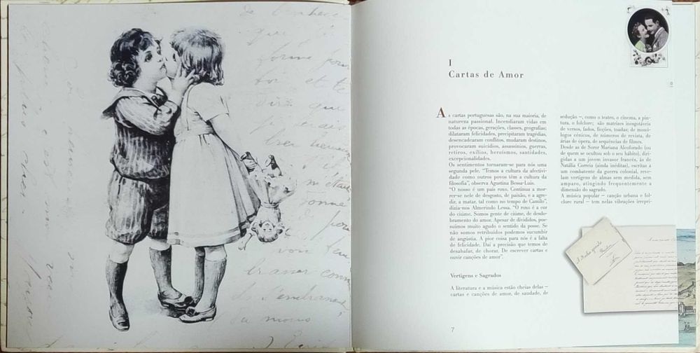Livro "Cartas de amor, de saudade, de sedução" Edição CTT