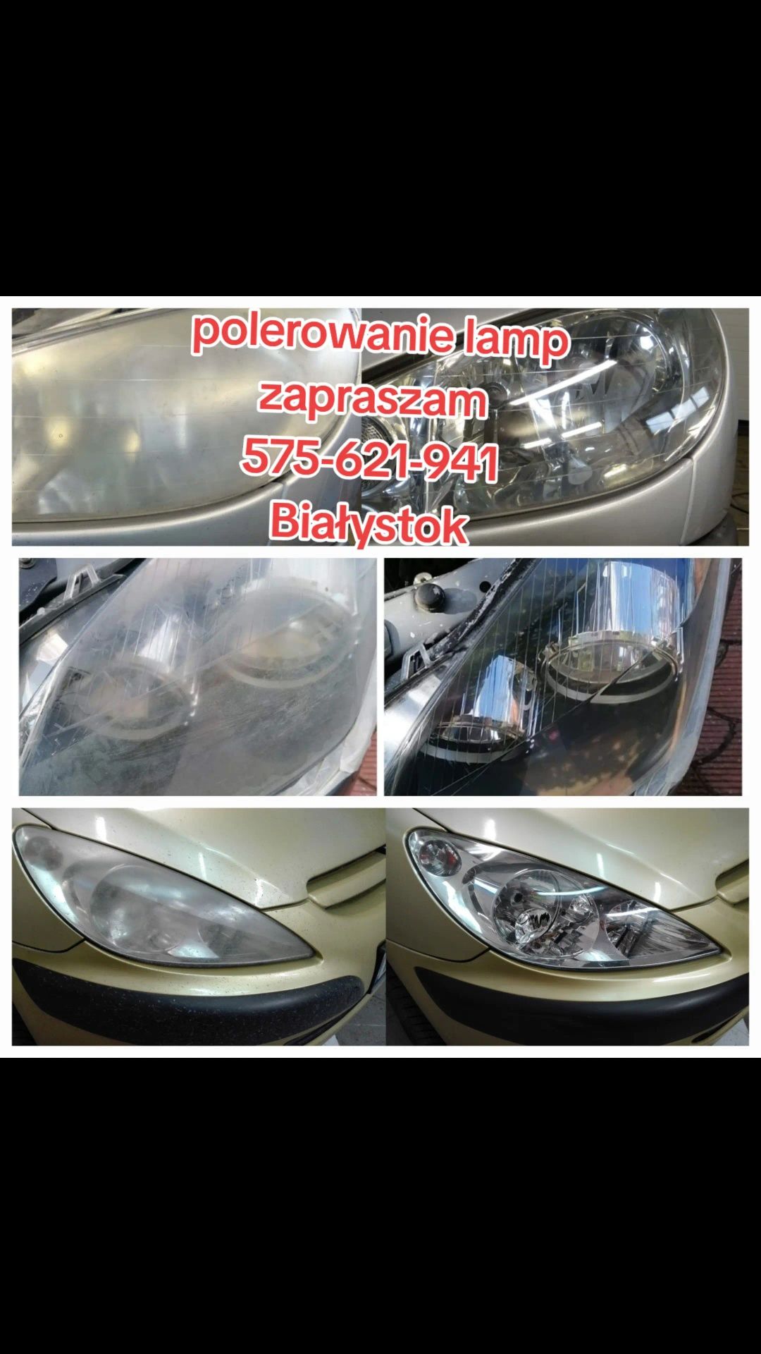 Polerowanie lamp