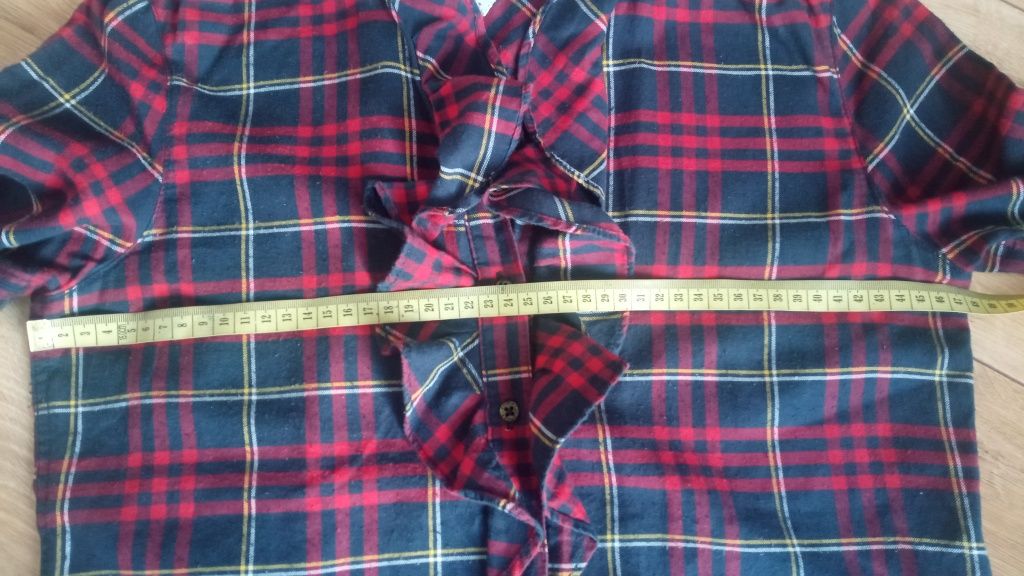 Koszula w kratkę Tommy Hilfiger rozm 38