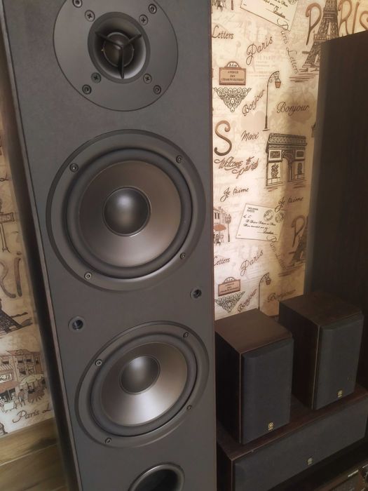 Колонки Yamaha 2x300Вт Усилитель Onkyo USB HDMI Pioneer Denon Magnat