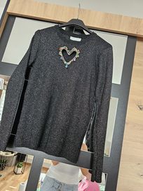 Sweterek w kolorze czarnym nowy