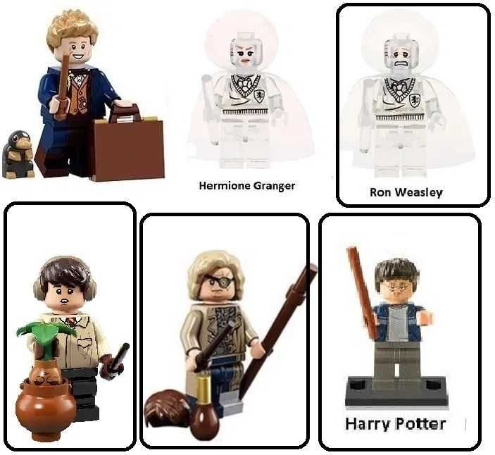 Figuras tipo lego Harry Potter - personagens diferentes outras fotos