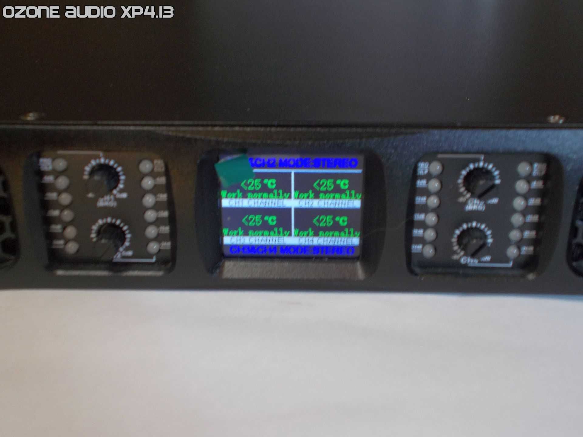 Wzmacniacz mocy 4x1300w RMS 8ohm 1 U
