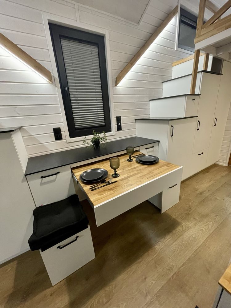 Tiny silent house wynajme domek las natura jacuzzi bania wynajem