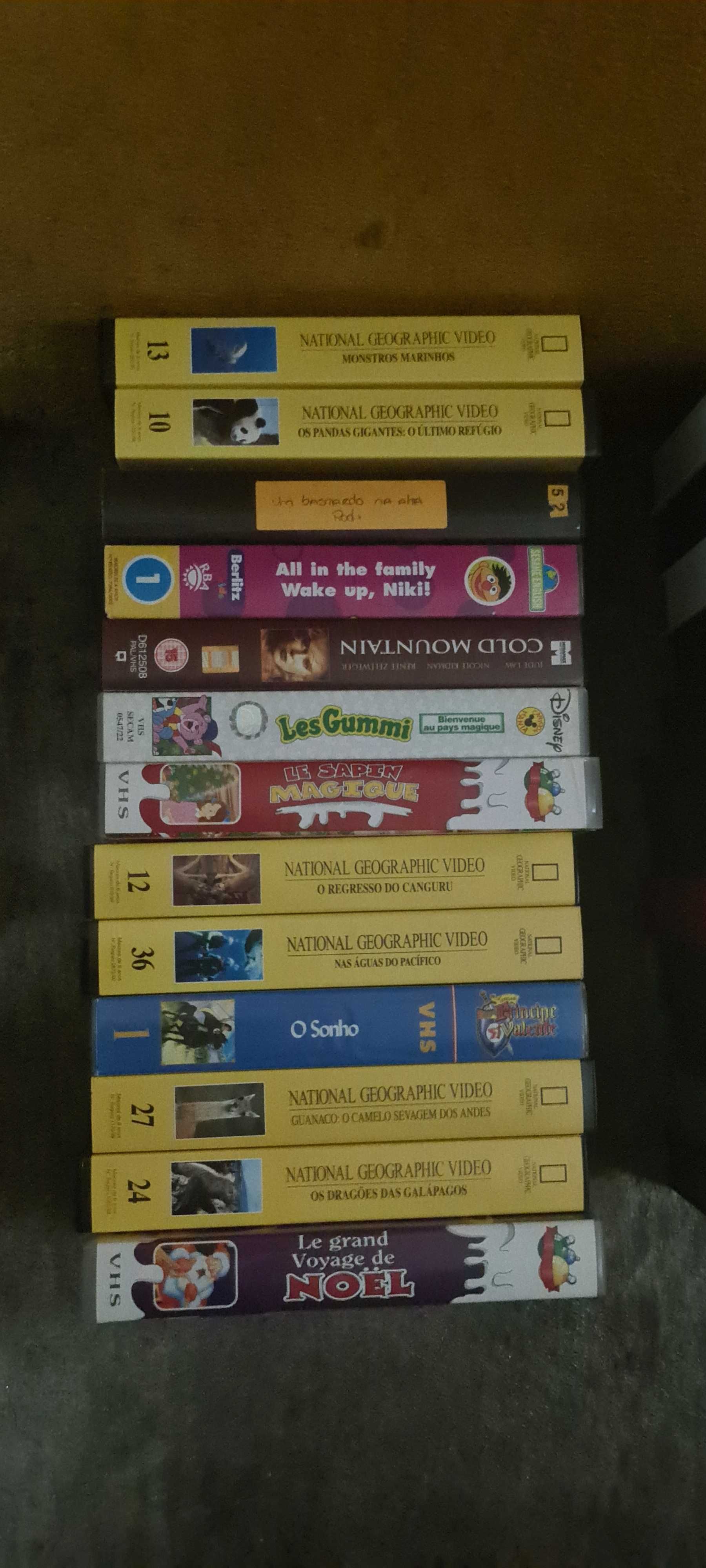 Lote mais de 140 vhs
