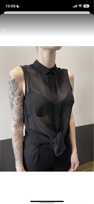 Прозначная рубашка