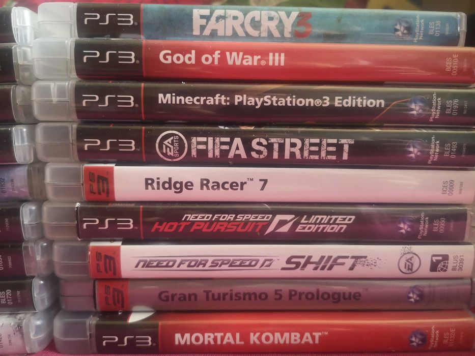 Gry PS3 - Minecraft - Call of Duty - God of War - Mortal Kombat - NFS
