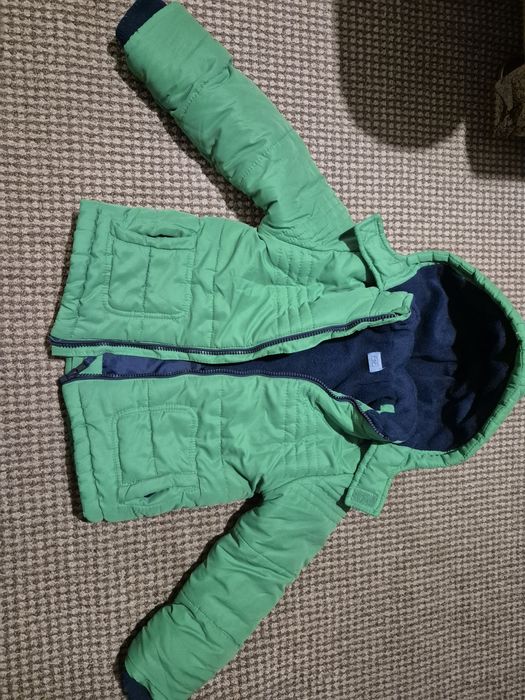 Зимова куртка для хлопчика в новому стані розмір 116 см.