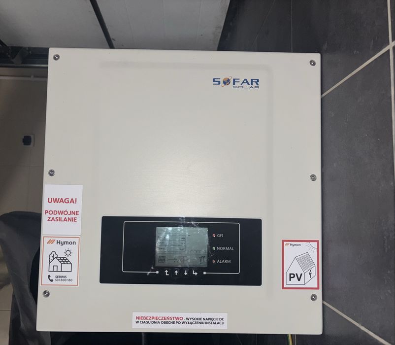 Falownik Sofar 3.3KTL-X o mocy wyjściowej 3 kW