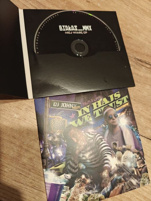 Białas Miej wiarę ep + Białas Lanek In hajs we trust mixtape SB