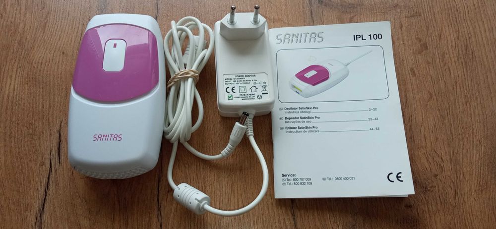 Depilator laserowy Sanitas IPL 100