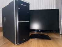 komputer + monitor