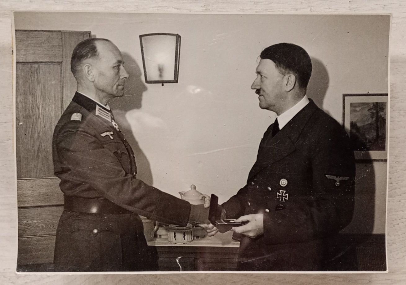 Militaria III Reich Wehrmacht Foto Impressa