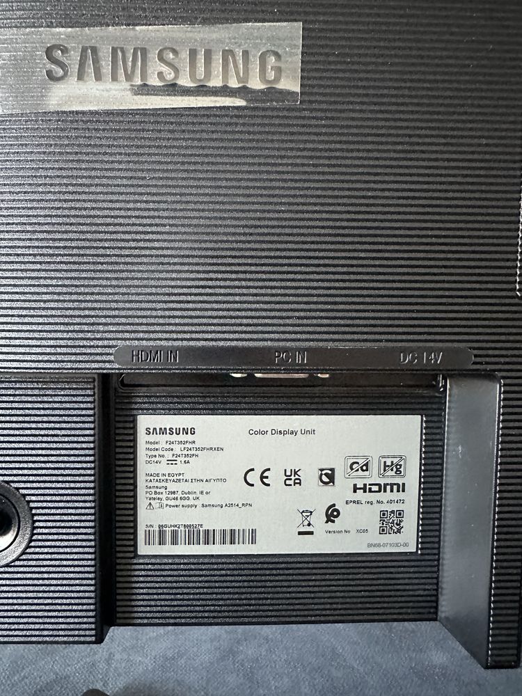 Monitor Samsung 24”