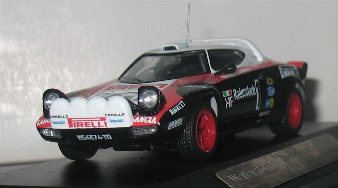 Ixo - Lancia Stratos HF - Rally Hunsruck 78 - Walter Rohrl