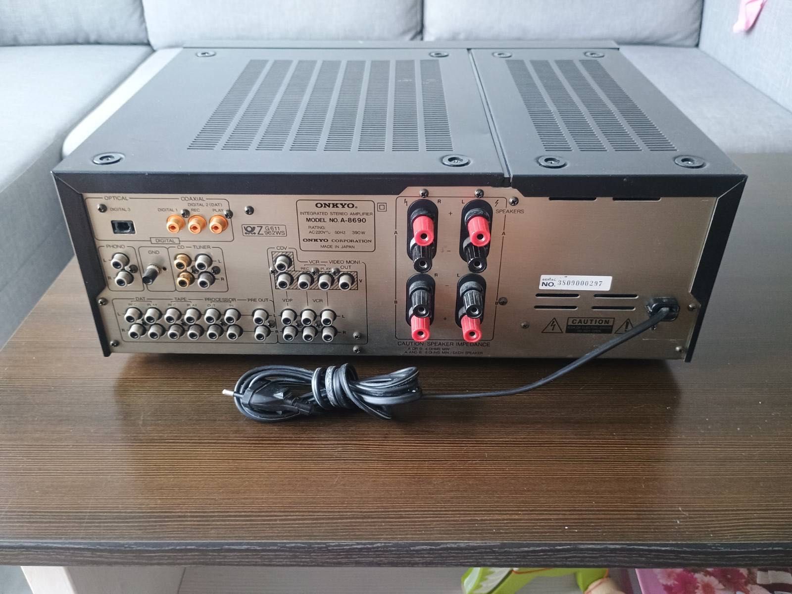 Onkyo Integra A-8690 uszkodzony amplituner